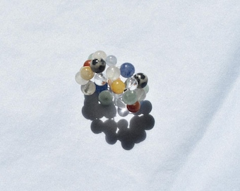 Handmade Bubble Bead Rings – Handmade Gemstone Ring | Gemstone | VRNQ
