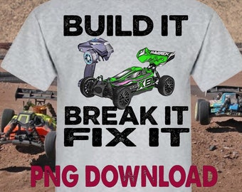 RC Crawler,PNG,File download only, Radio Control, Build it, Break It, Fix It