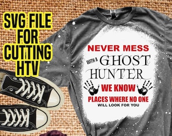 Paranormal Researcher Ghost Hunter SVG File download only, Paranormal Investigator, Ghost Hunter,Medium psychic Paranormal