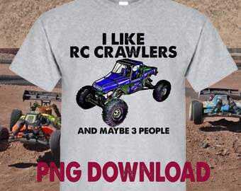 RC Crawler,PNG,File download only, Radio Control, I like RC Cars and maybe 3 people