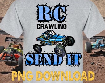 RC Crawling Send It,PNG,File download only, Radio Control