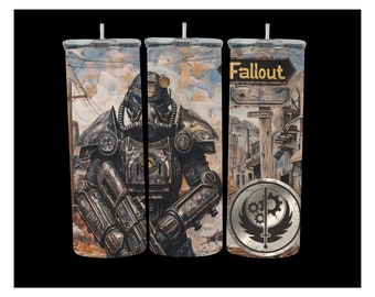 Wasteland Brotherhood, perfect for tumblers, shirts and more, Digital Art Vibrant super high quality
