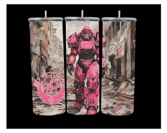 Pink Female Brotherhood, perfect for tumblers, shirts and more, Digital Art Vibrant super high quality, Ad Victoriam
