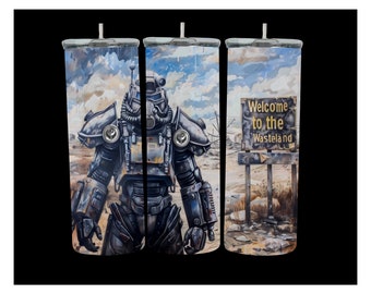 wasteland Brotherhood, perfect for tumblers, shirts and more, Digital Art Vibrant super high quality