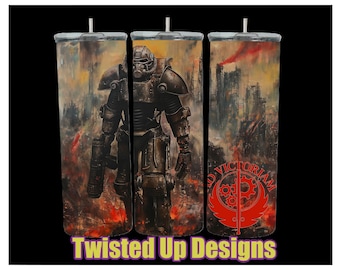 Wasteland Brotherhood, perfect for tumblers, shirts and more, Digital Art Vibrant super high quality, Ad Victoriam