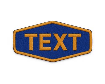 Personalisierung Patch Abzeichen Eisen-aufnäher 1x Aufnäher/Patch gestickt!
