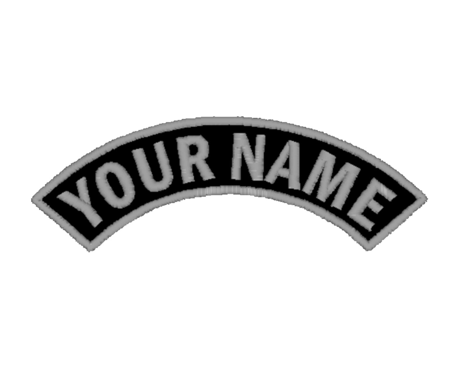 Personalized Name Embroidered Patches for Jackets Iron on Etsy UK