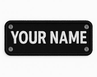 Personalisierung Patch Abzeichen Eisen-aufnäher 1x Aufnäher/Patch gestickt!