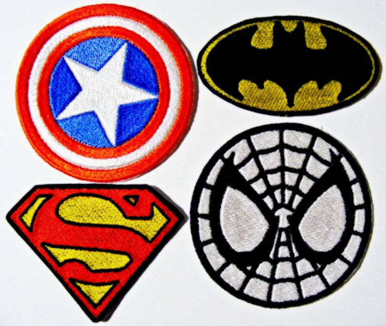 superhero patches for jeans