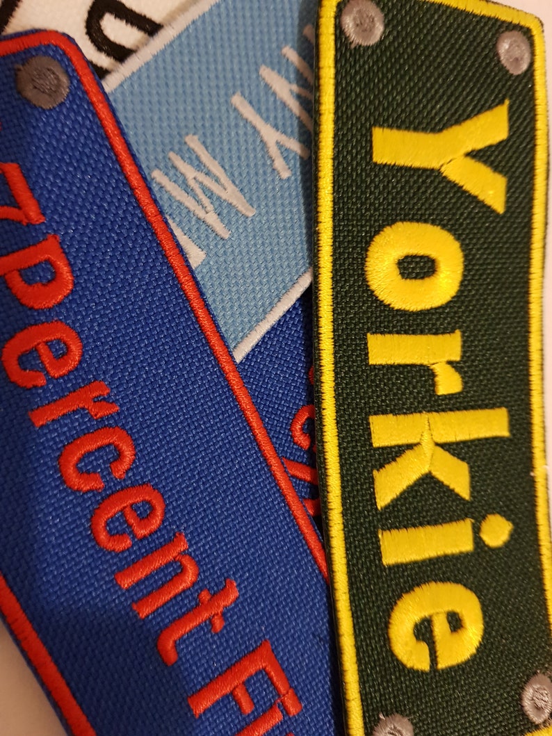 Personalized Name Embroidered Patches for Jackets Iron on Etsy