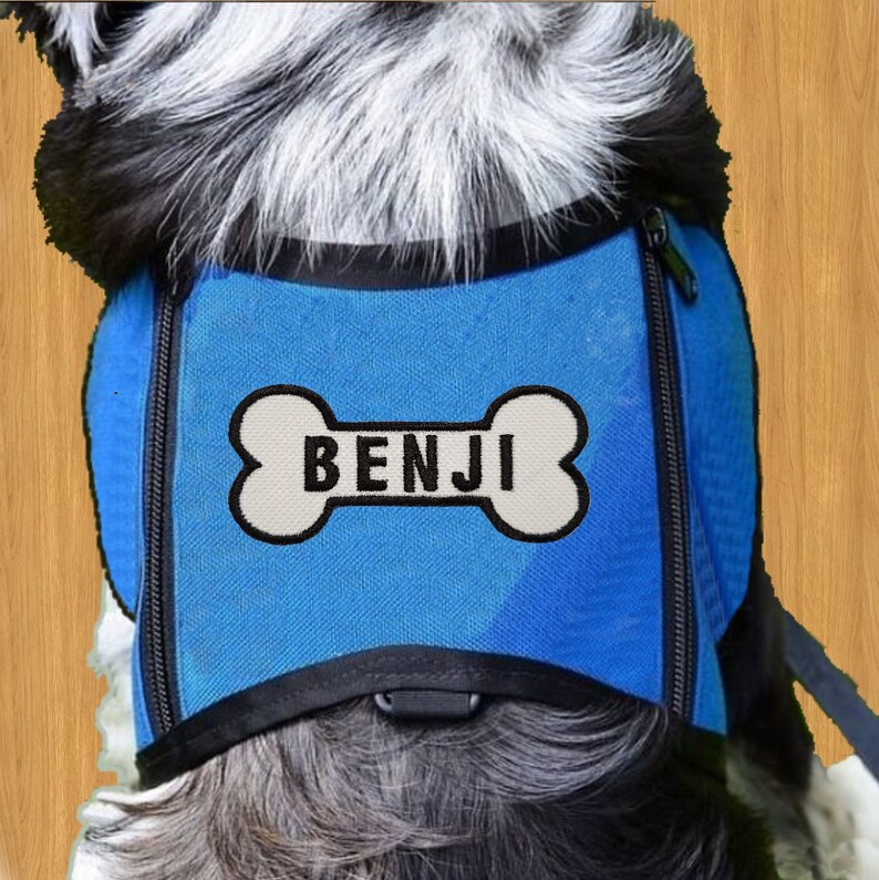 Personalized Name Embroidered Iron on Dog Patch Pet Tags Etsy UK