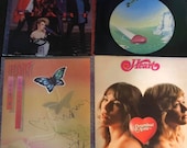 HEART Lot of 4 vintage classic rock vinyl records albums quot Dreamboat Annie quot quot Dog Butterfly quot quot Magazine quot quot Self Titled quot