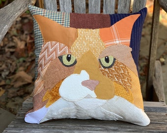 Maine Coon Cat Pillow, Cat Decor, Cat Lover Gift,