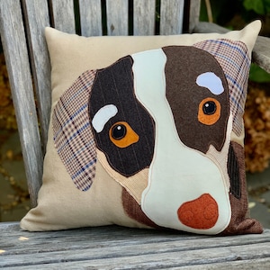 Dachshund Dog Pillow, Pet Pillow, Dog Decor, Dog Lover Gift