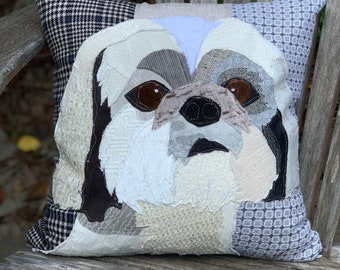 Shih Tzu Dog Pillow, Pet Pillow, Dog Decor, Dog Lover Gift