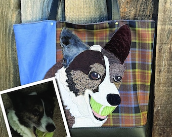 Custom Pet Tote Bag, Personalized Pet Tote