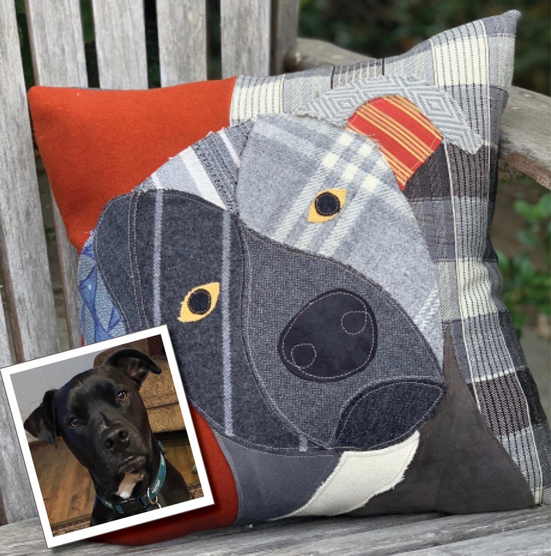 Custom Dog Pillow Personalized Dog Pillow Cover Pet Etsy