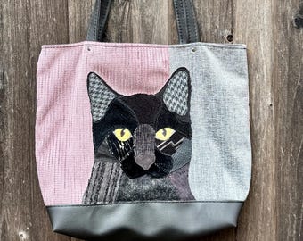 Black Cat Tote Bag