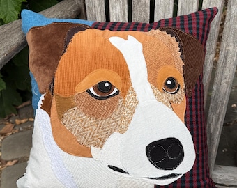 Jack Russell Terrier Dog Pillow Cover