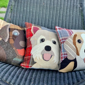 Australian Shepherd Dog Pillow, Pet Pillow, Dog Decor, Dog Lover Gift, Cushion Cover image 8