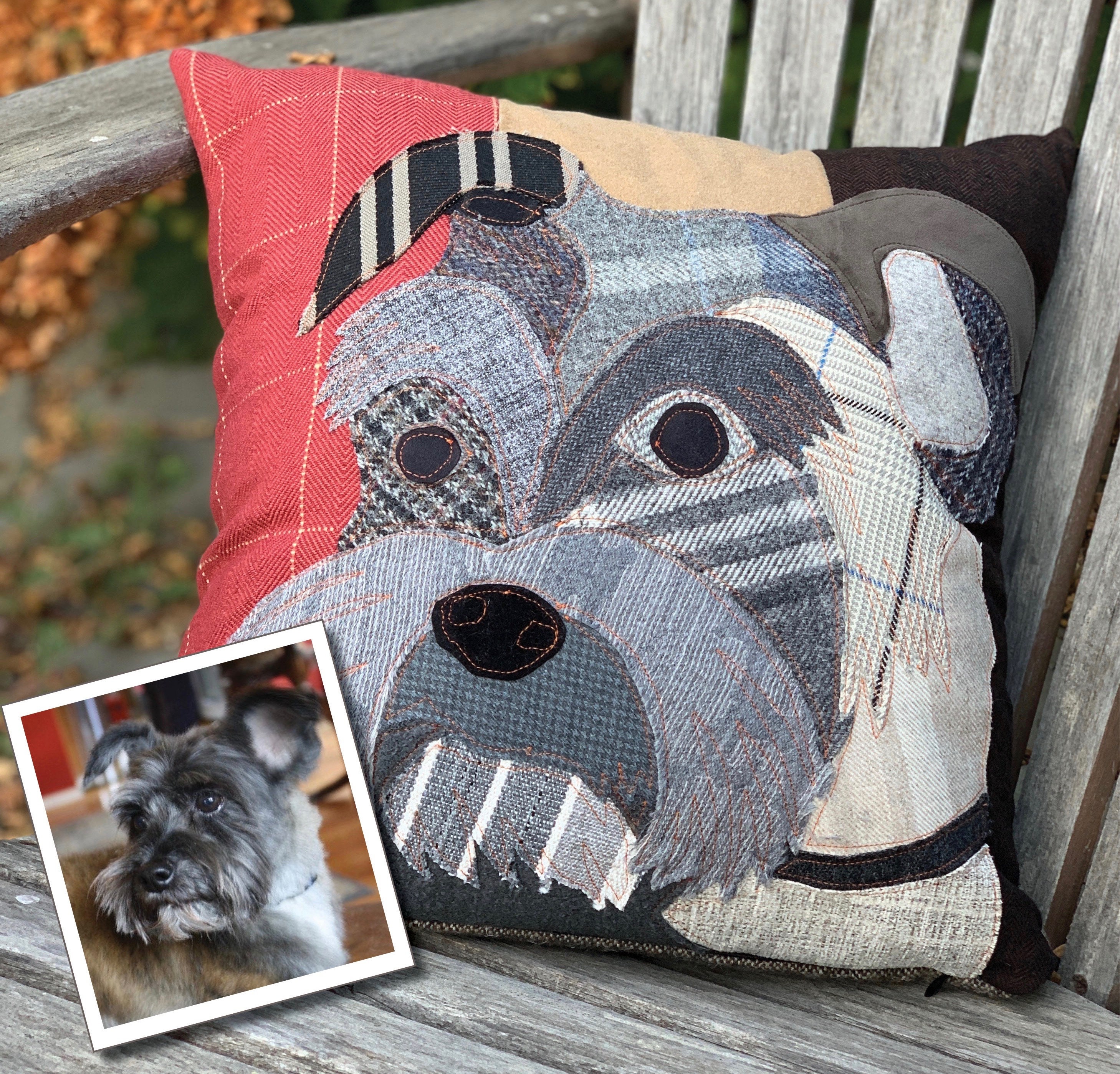 Custom Dog Pillow Personalized Dog Pillow Cover Pet Etsy