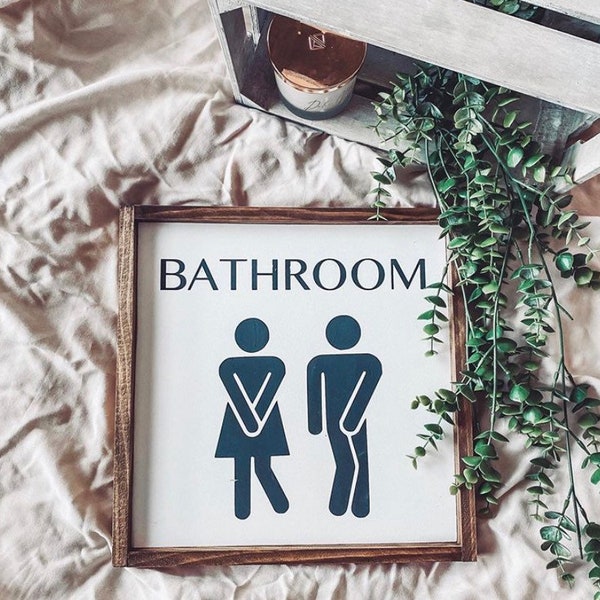 Bathroom Signs - Etsy Australia