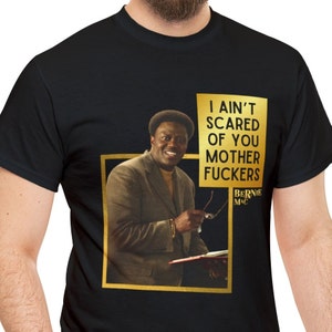 Bernie Mac Unisex Heavy Cotton Tee, Comediante, Leyenda de la Comedia, Camiseta de Comedia, Camiseta Divertida, Bernie, RIP Bernie, Memorial, Leyenda, Camiseta Rey de la Comedia