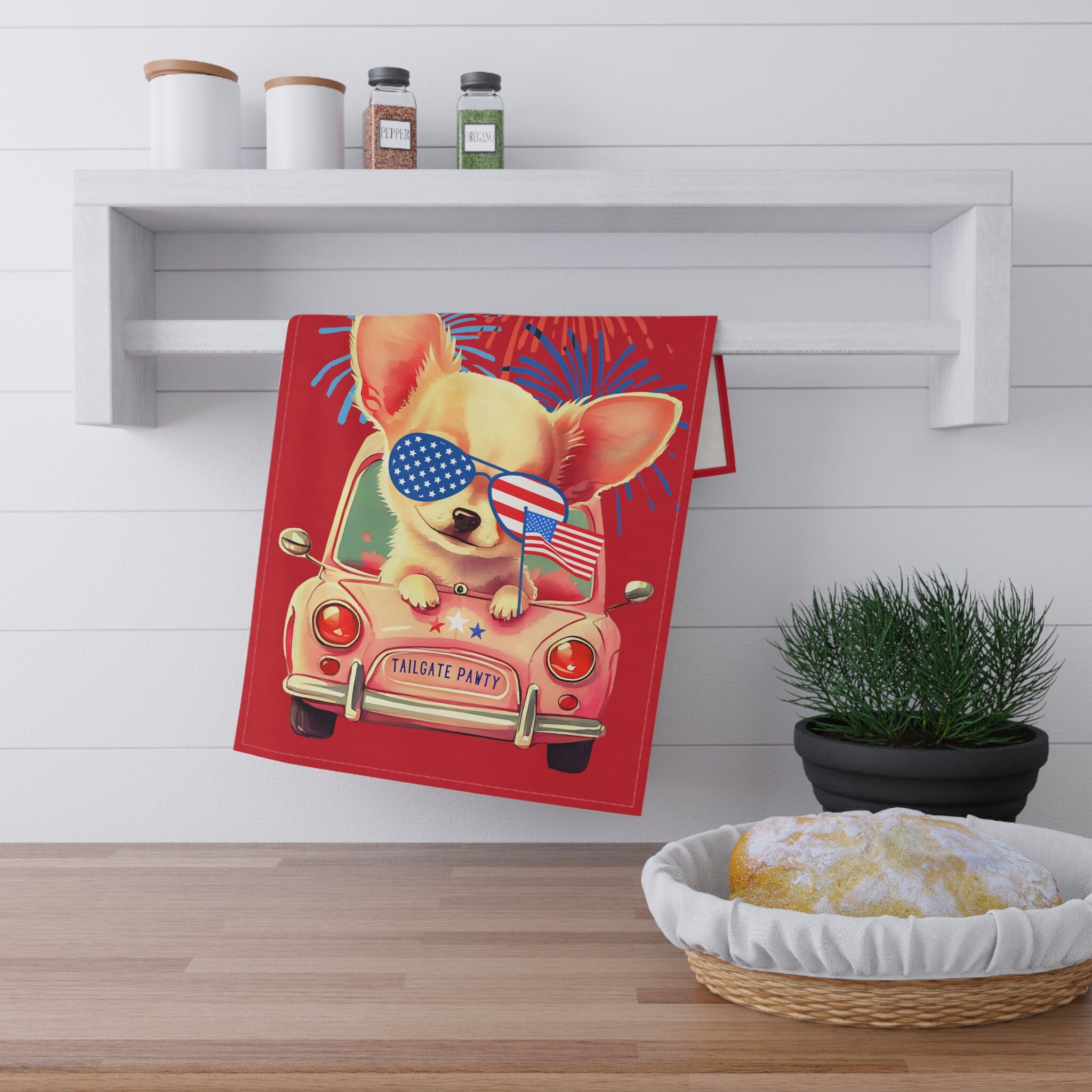Küchentücher Mit Hundemotiv – 40,6 X 61 Cm, Saugfähige Handtücher Für Opa, Hundeliebhaber, Deko