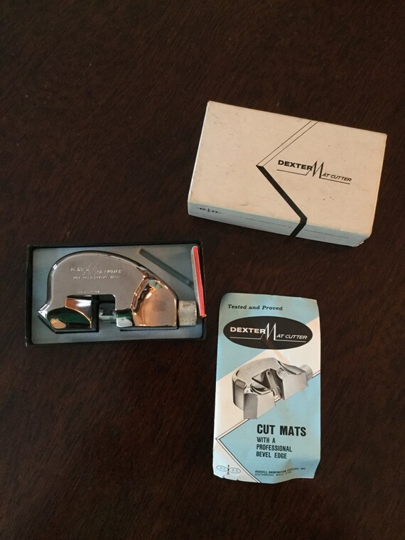 Dexter Mat Cutter With Blades And Instructions In Original Box Etsy