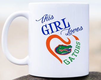 University of Florida This Girl Loves the Gators Coffee Mug