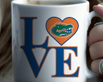 University of Florida Love Coffee Mug