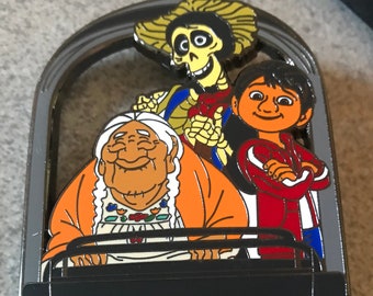 Pin Doombuggy Coco Miguel Rivera Hector Mama Haunted Mansion 3 inch jumbo fantasy