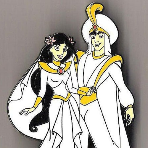 Jasmine Zodiac Mermaid Fantasy Pin Aries LE 50 Aladdin Etsy