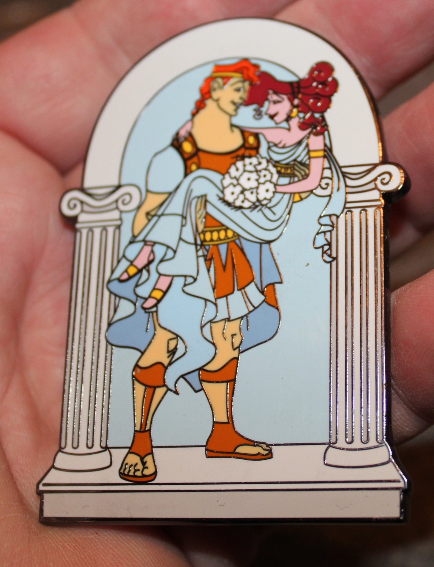 Pin Hercules Megara Wedding Limited Edition 50 Le50 Jumbo Etsy Sweden