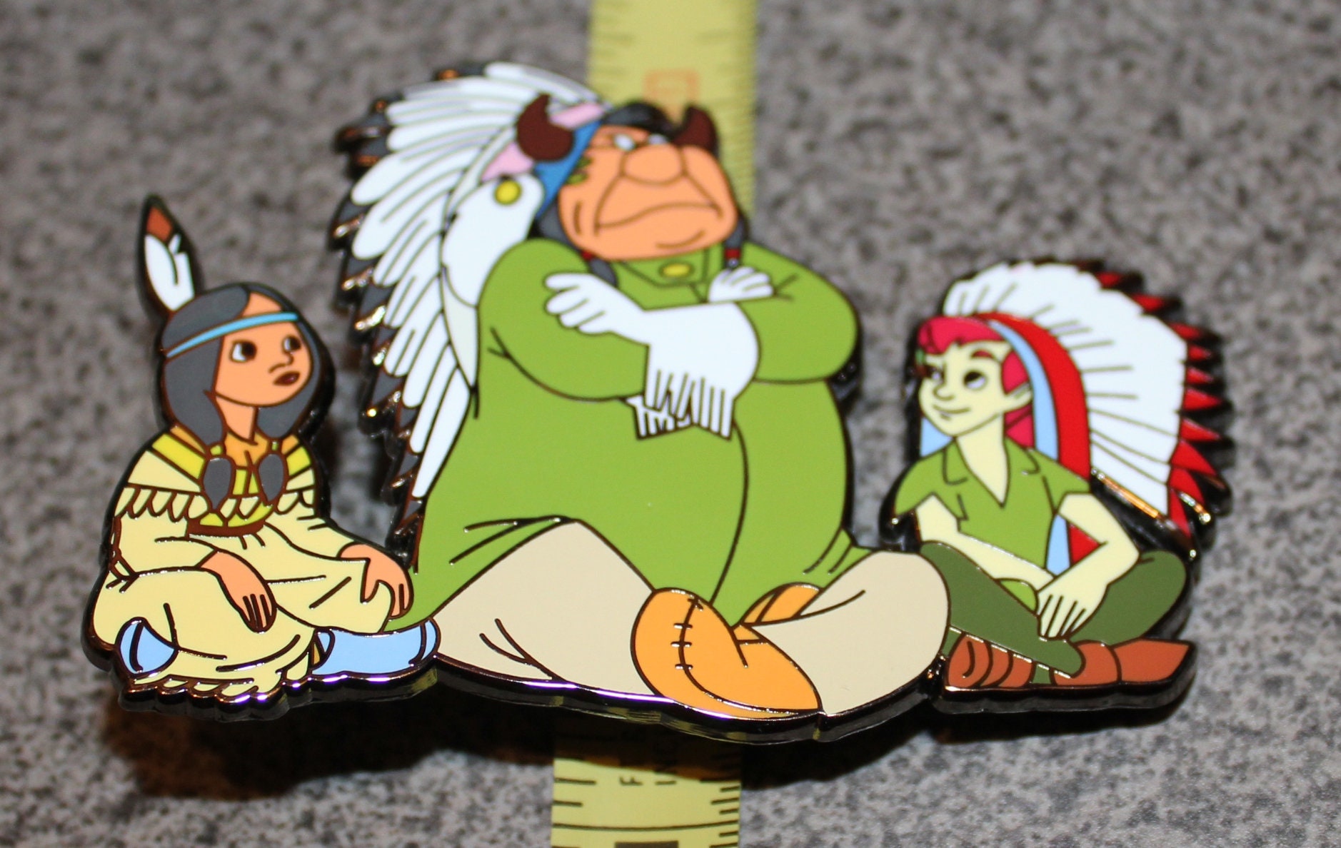 Pin PETER PAN Tiger Lily Indian Chief Limited Edition 25 Le-25 | Etsy