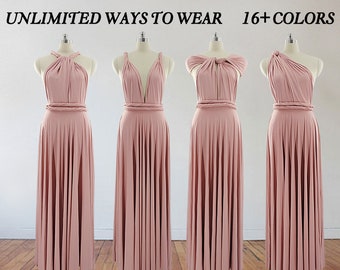 pastel infinity dress