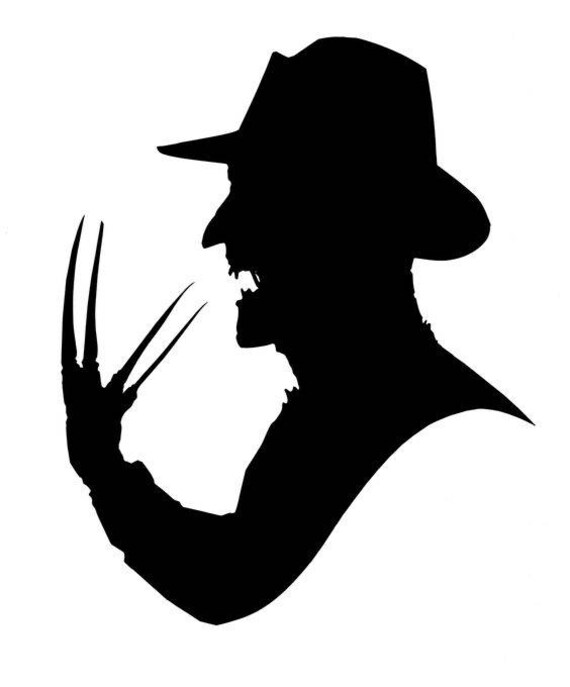 vinyl decal multiple colors Freddy Kruger!! 5/"