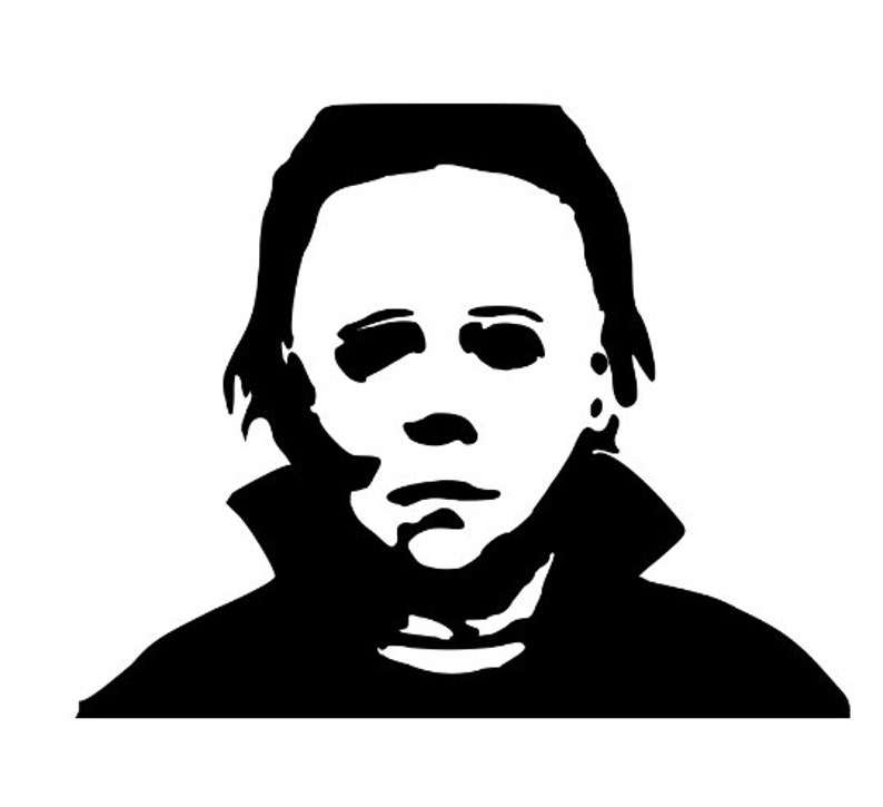 Michael Myers Halloween Horror Vinyl Car Decal Bumper Window | Etsy