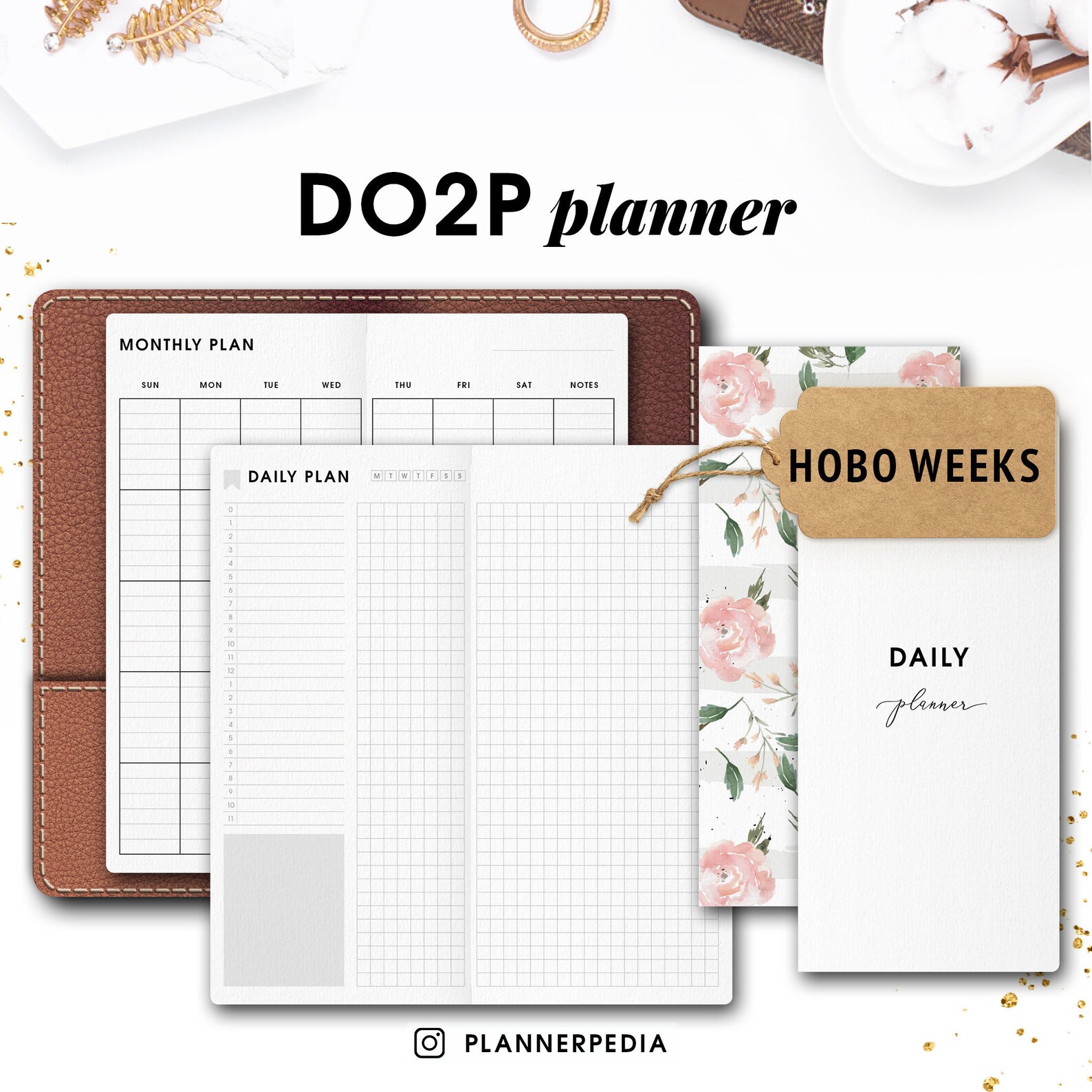 Hobonichi Weeks Inserts DAILY Planner Day on Two Pages Etsy