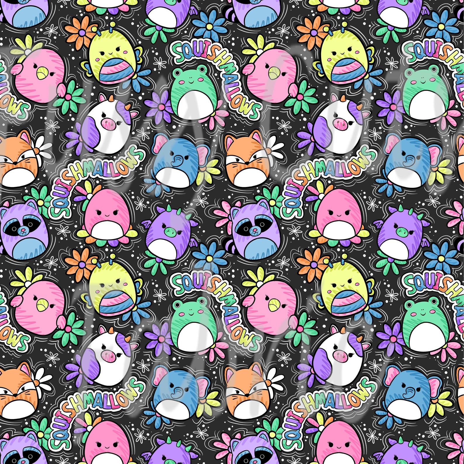 Squishmallows Fabric Squishy Toy Fabric Toy Fabric Etsy Canada