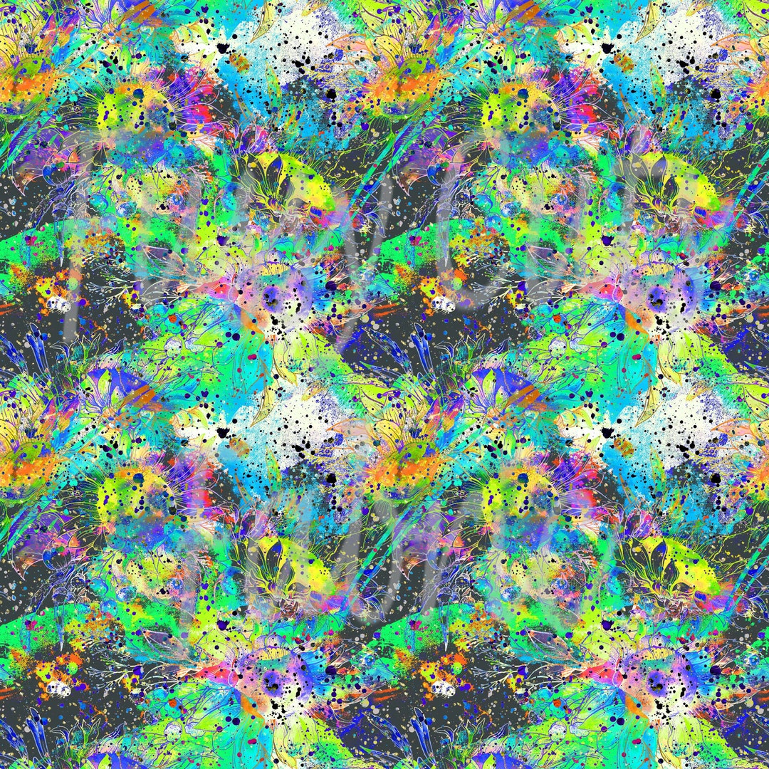 Confetti Color Fabric Multi Color Mess Fabric Fabric for Etsy