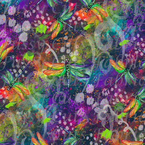 Dragonfly Fabric Etsy