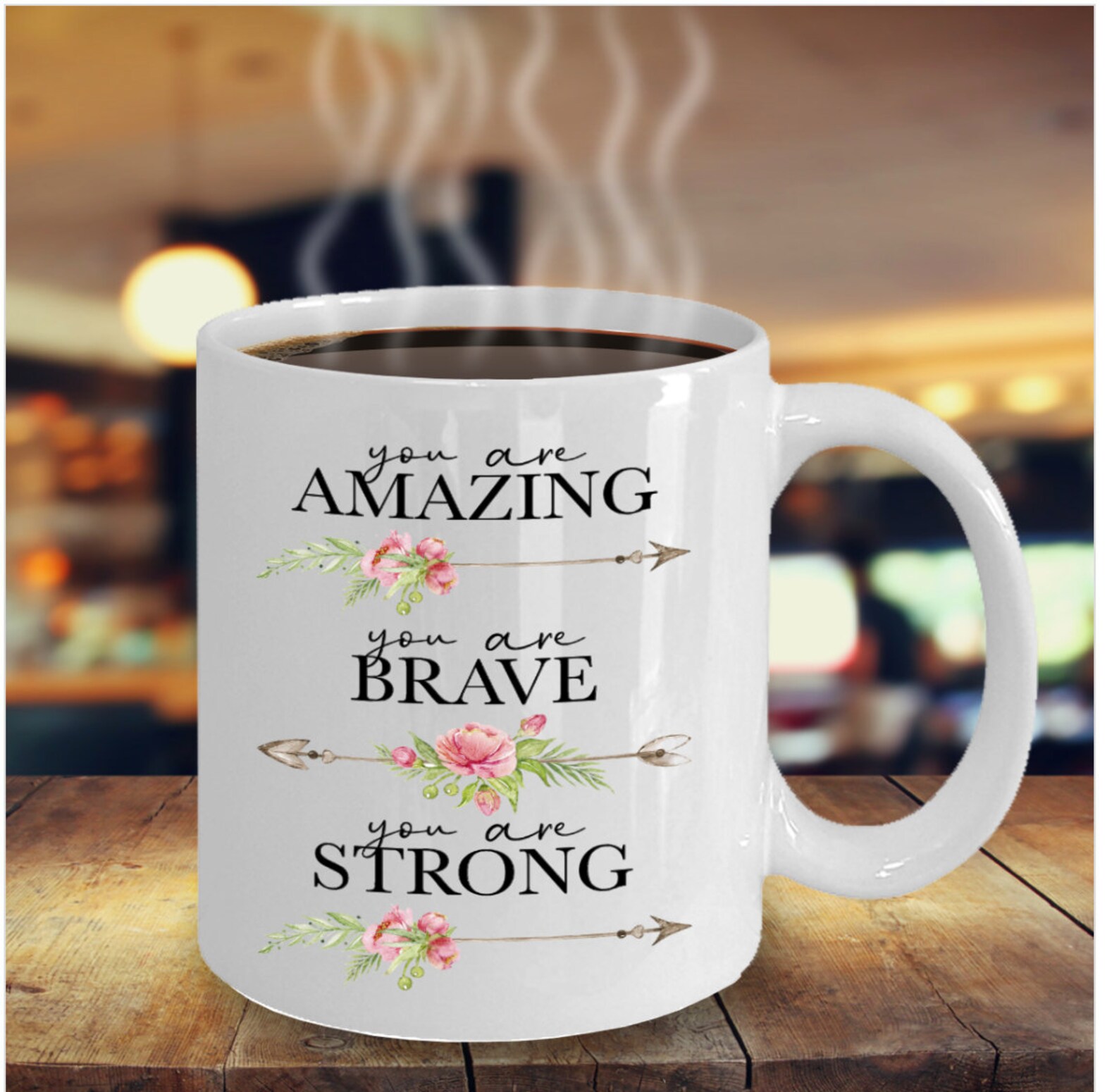 You Are Amazing Brave Strong Gift Mug Survivor Mug Gift Etsy