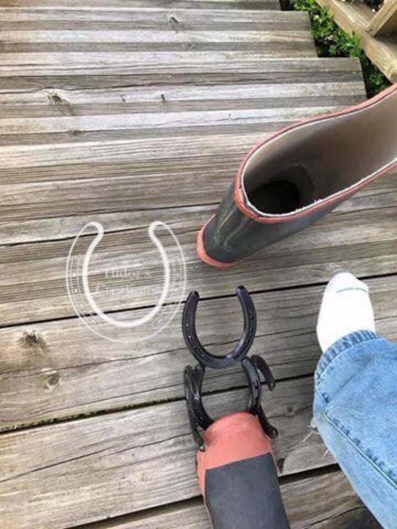 Horseshoe Boot Jack Pull Off Remover Horseshoe Art Horseshoe Etsy