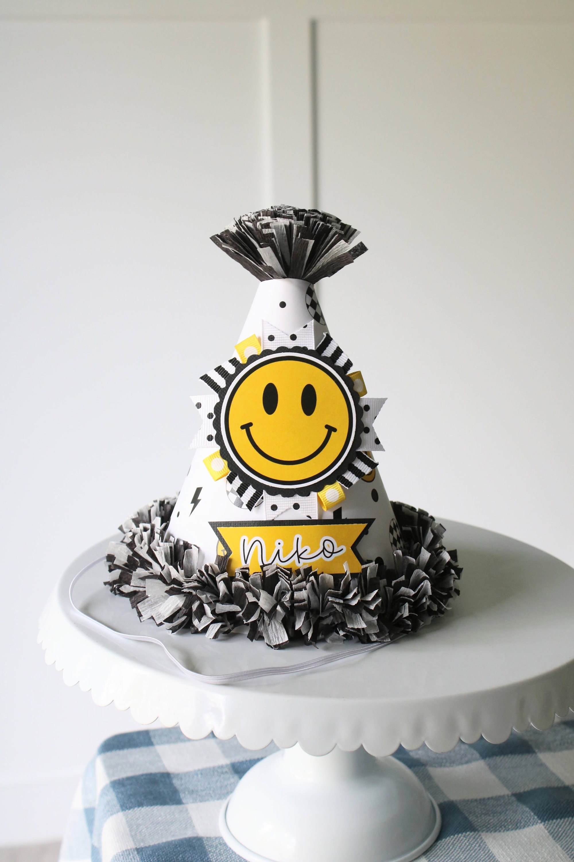 One Happy Dude First Birthday Party Hat, Happy Dude First Birthday ...