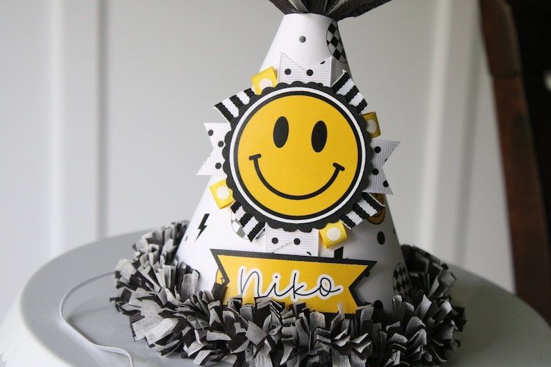 One Happy Dude First Birthday Party Hat, Happy Dude First Birthday ...