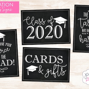 Graduation Party Signs, Set of 4 Printable 5x7 Signs for Graduation Party, The Tassel Was Worth the Hassle, Class of 2022 INSTANT DOWNLOAD