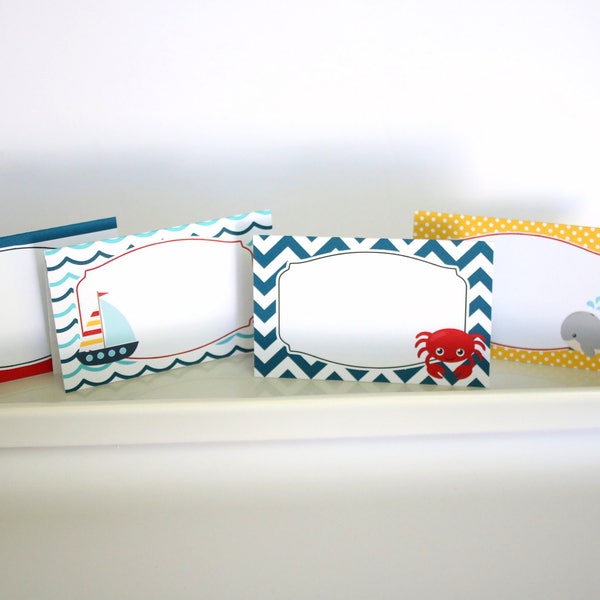 Nautical Place Cards - Etsy