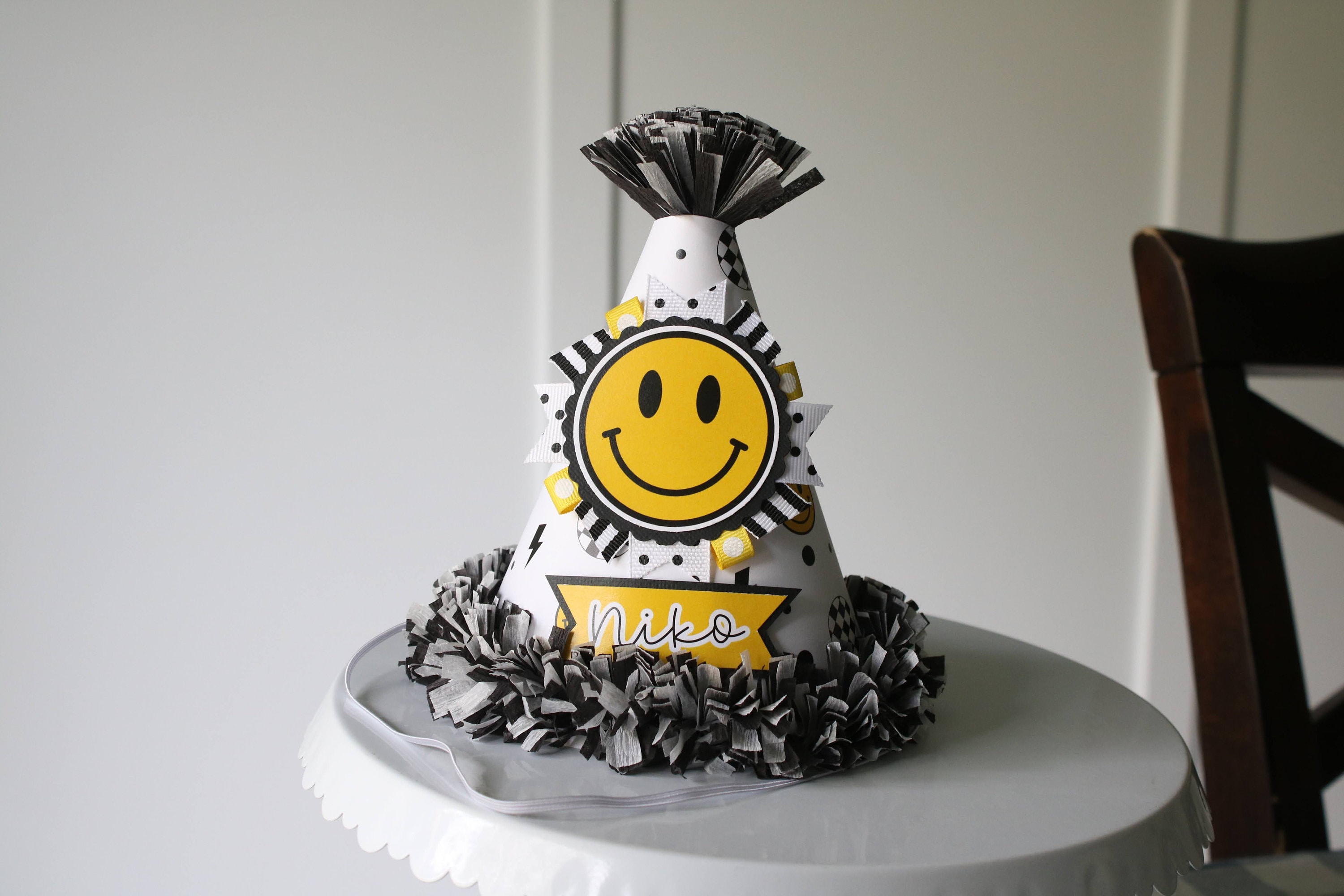 One Happy Dude First Birthday Party Hat, Happy Dude First Birthday ...