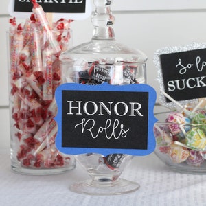 Graduation Candy Bar Labels, Graduation Party Decor, Grad Candy Bar, 2026 Decorations, Sweets Table Candy Buffet, Choose Your Colors! image 5